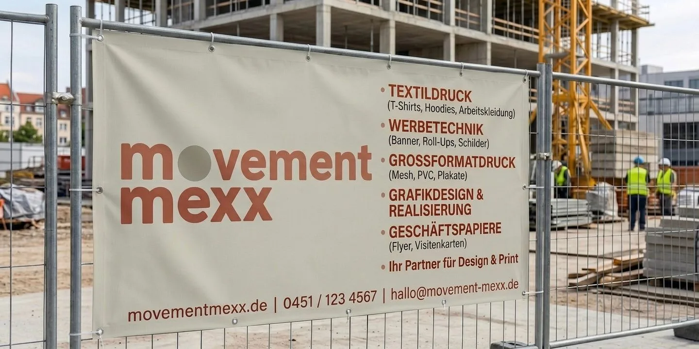 Bauzaun-Banner